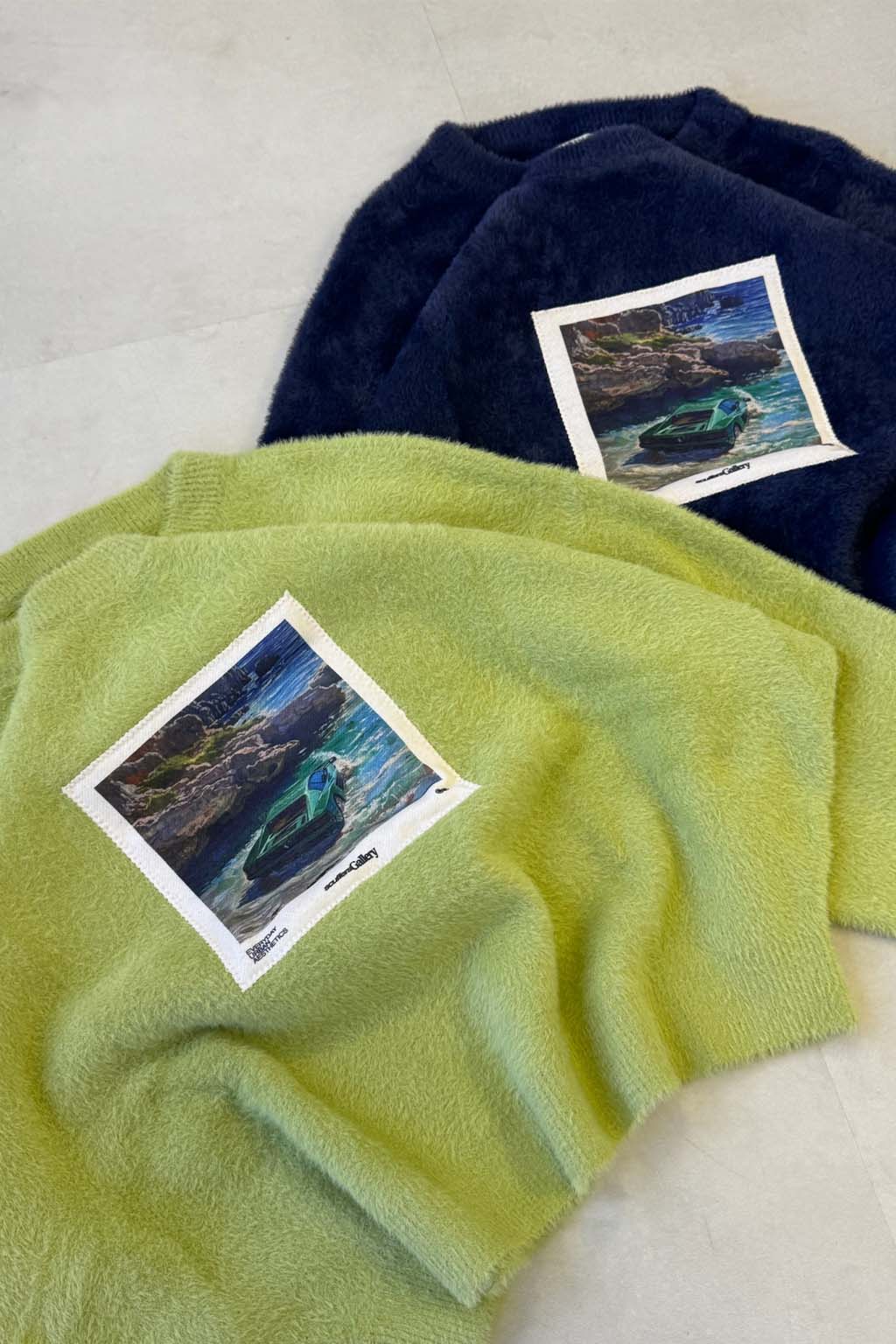 Prendas De Punto Scuffers Oil #1 Knit Verdes | 54602PHUL