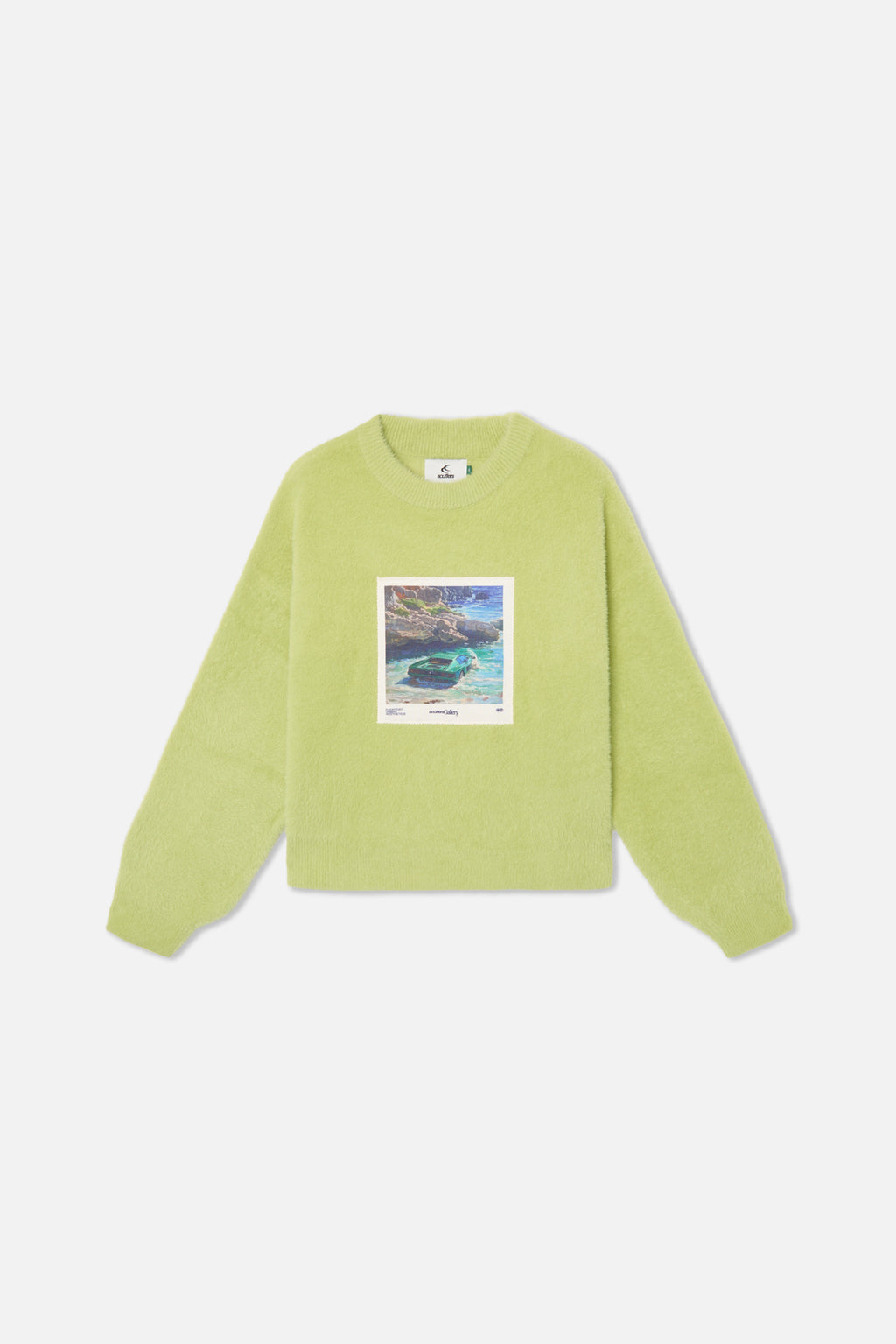 Prendas De Punto Scuffers Oil #1 Knit Verdes | 54602PHUL