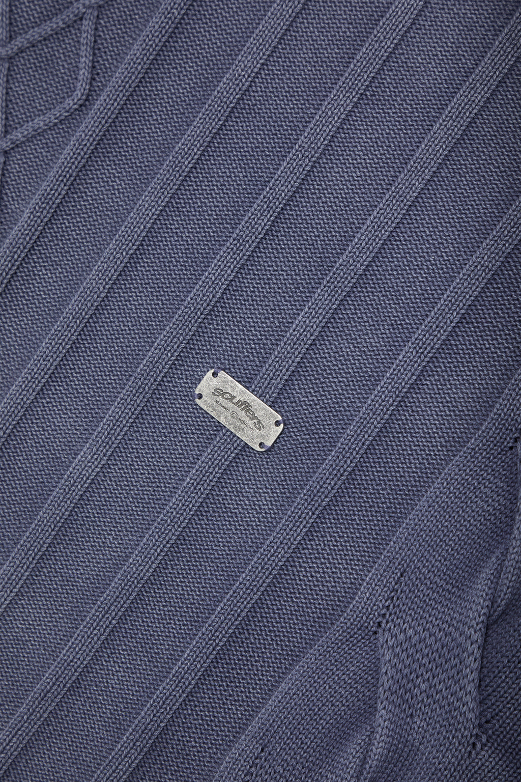 Prendas De Punto Scuffers Oversized Jersey Azul Marino | 69014EKFU