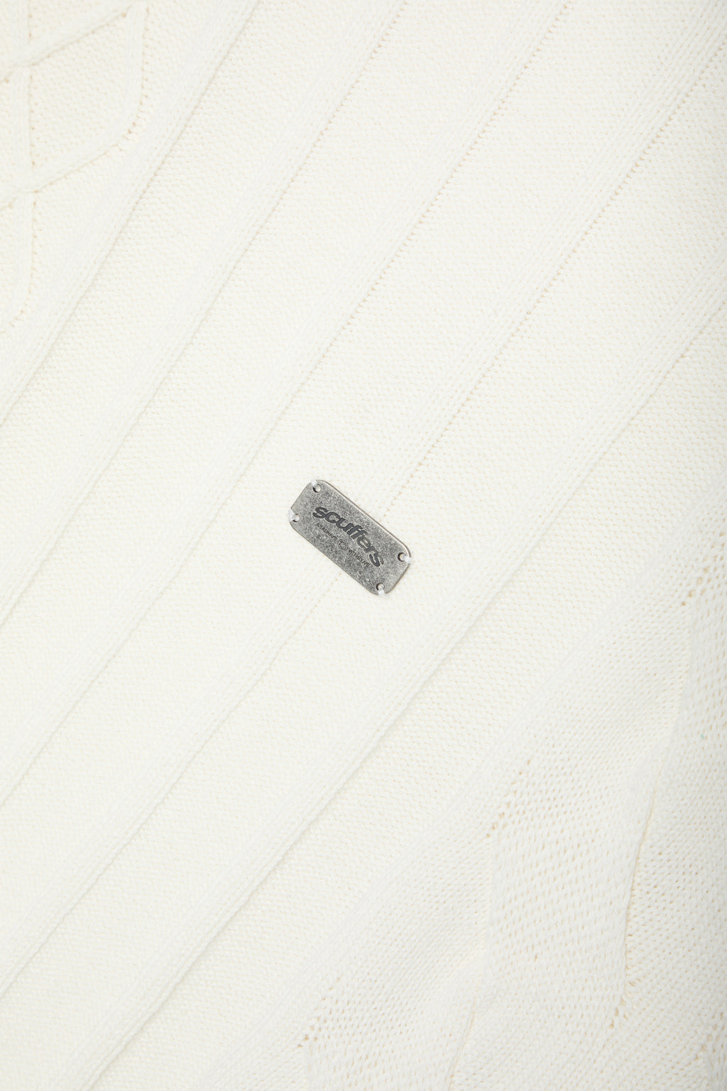 Prendas De Punto Scuffers Oversized Jersey Blancos | 24586YHEM