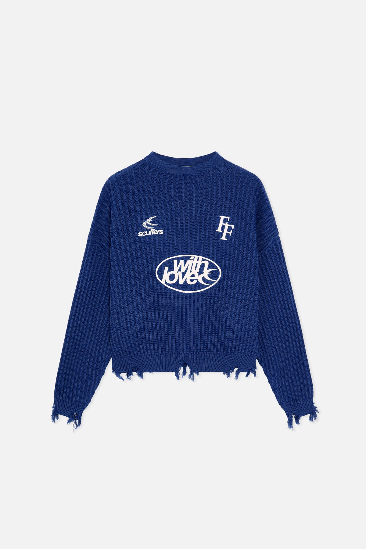 Prendas De Punto Scuffers Paris Jersey Azul Rey Azules | 24903XLUW