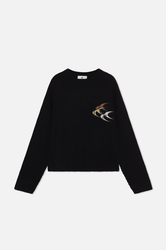 Prendas De Punto Scuffers Paris Jersey Negros | 46031LQWI