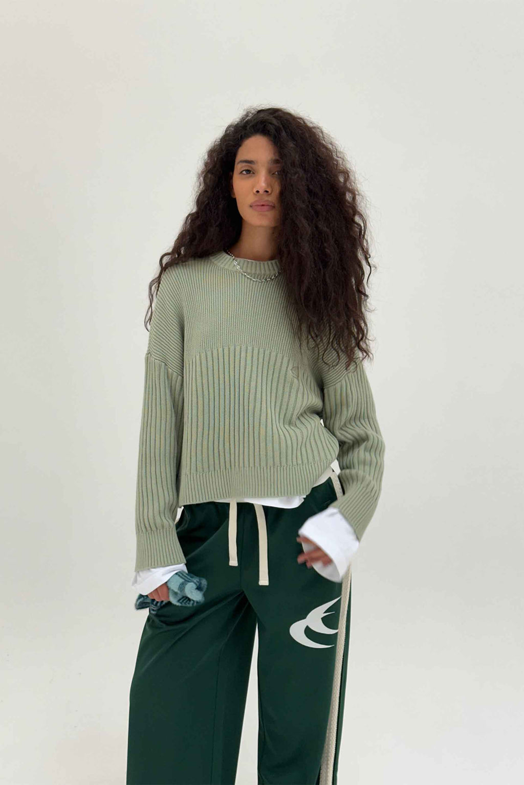 Prendas De Punto Scuffers Pin Knit Verdes | 30468OIRC