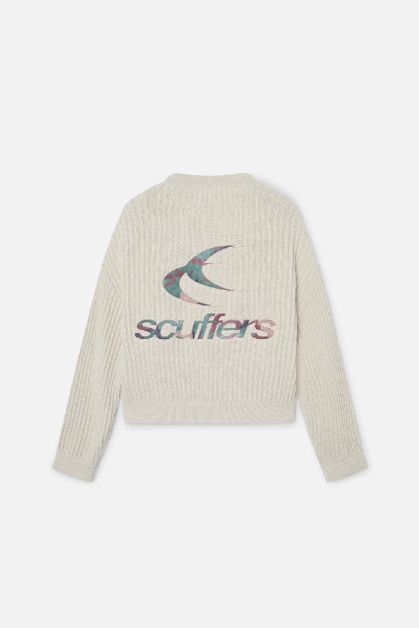 Prendas De Punto Scuffers Rookie Knit Ecru | 91034MKLG