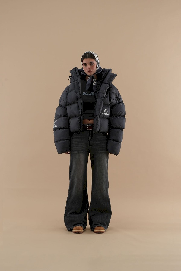 Puffer Scuffers SCFF Grises | 31425CVLT