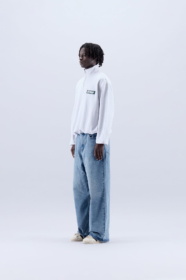 Pullover Scuffers SCFF Grises | 91067DYEX