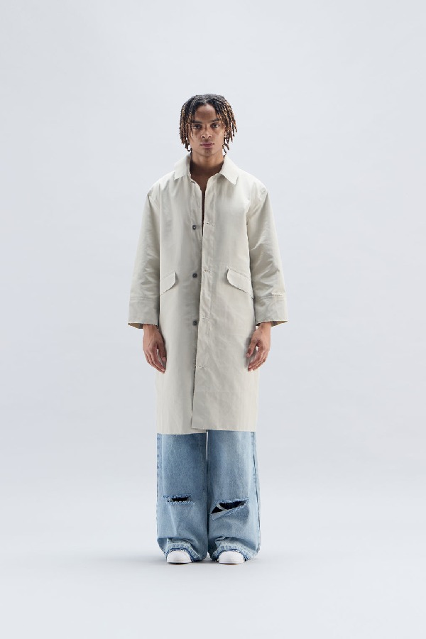Ropa De Abrigo Scuffers Trench Coat Beige Claro | 04936WXIM