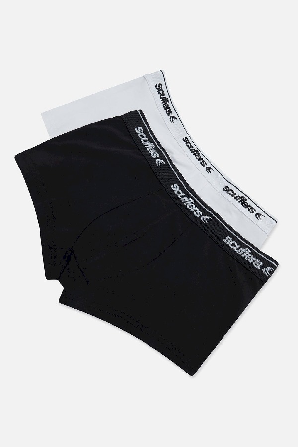 Ropa Interior Scuffers B&W Classic Boxer Briefs | 56431LXOD