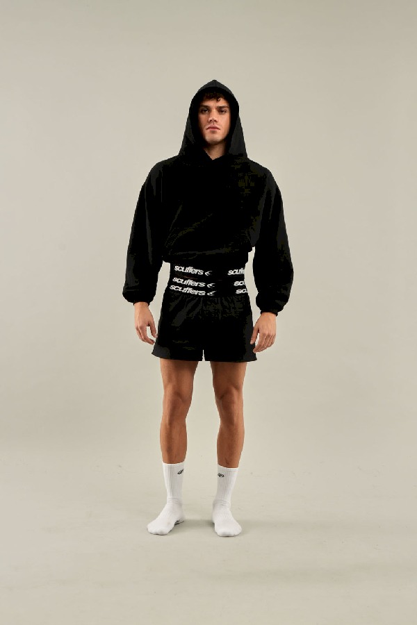Ropa Interior Scuffers Double Underwear Negros | 46217ZOQG