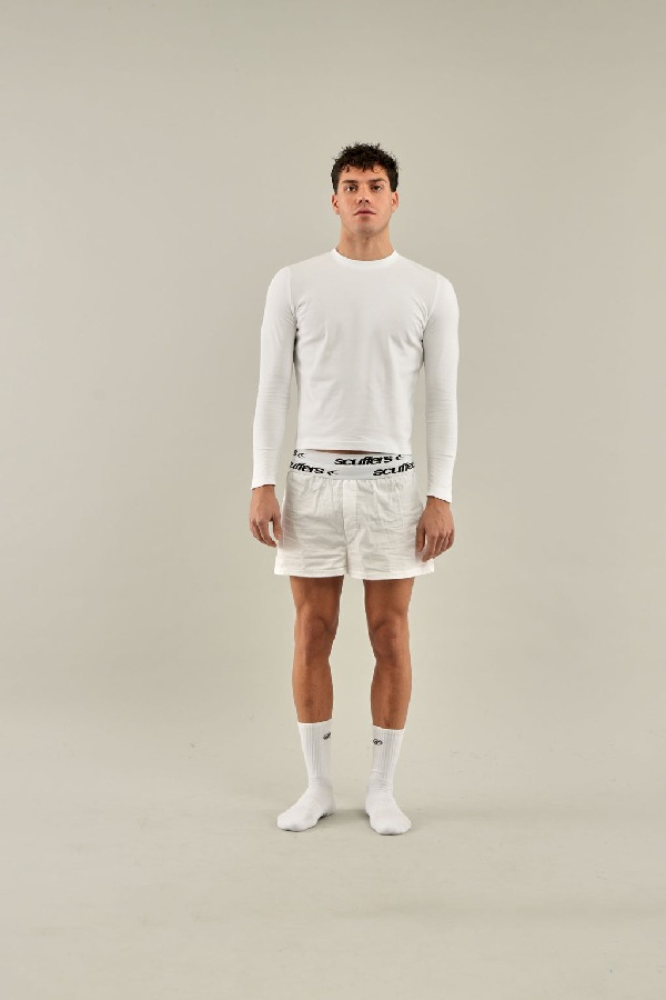 Ropa Interior Scuffers Double Underwear Blancos | 15706XUPC