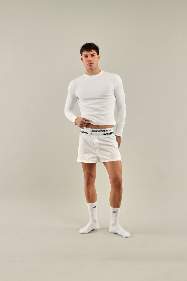 Ropa Interior Scuffers Double Underwear Blancos | 15706XUPC