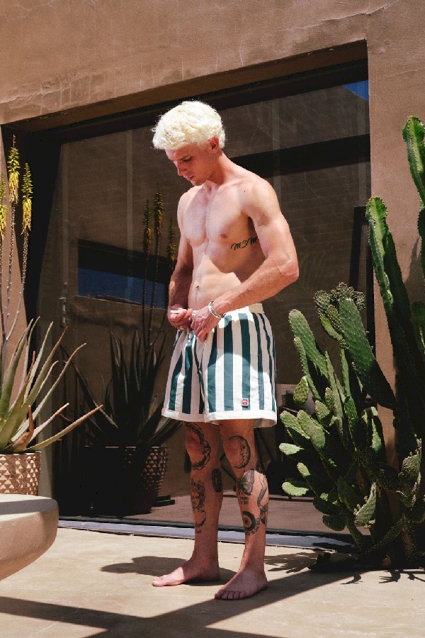 Ropa de Baño Scuffers Backyard Swimpants Verdes | 14756UGJO