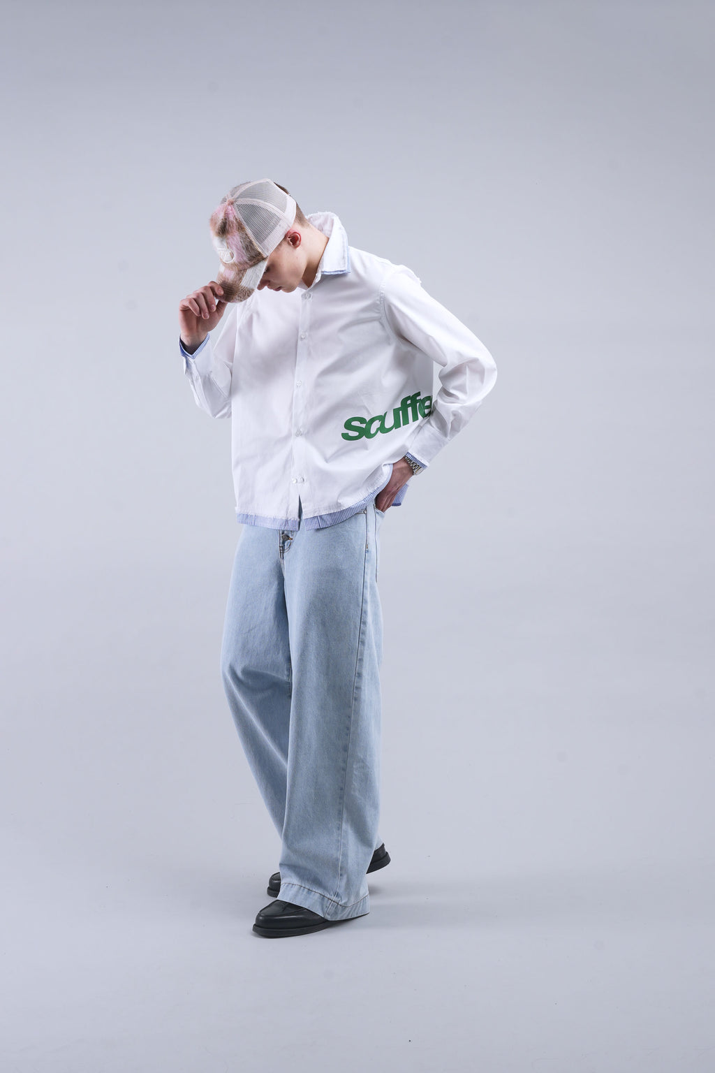 Shirts and Polos Scuffers Broke Shirt Blancos | 52473KCWP