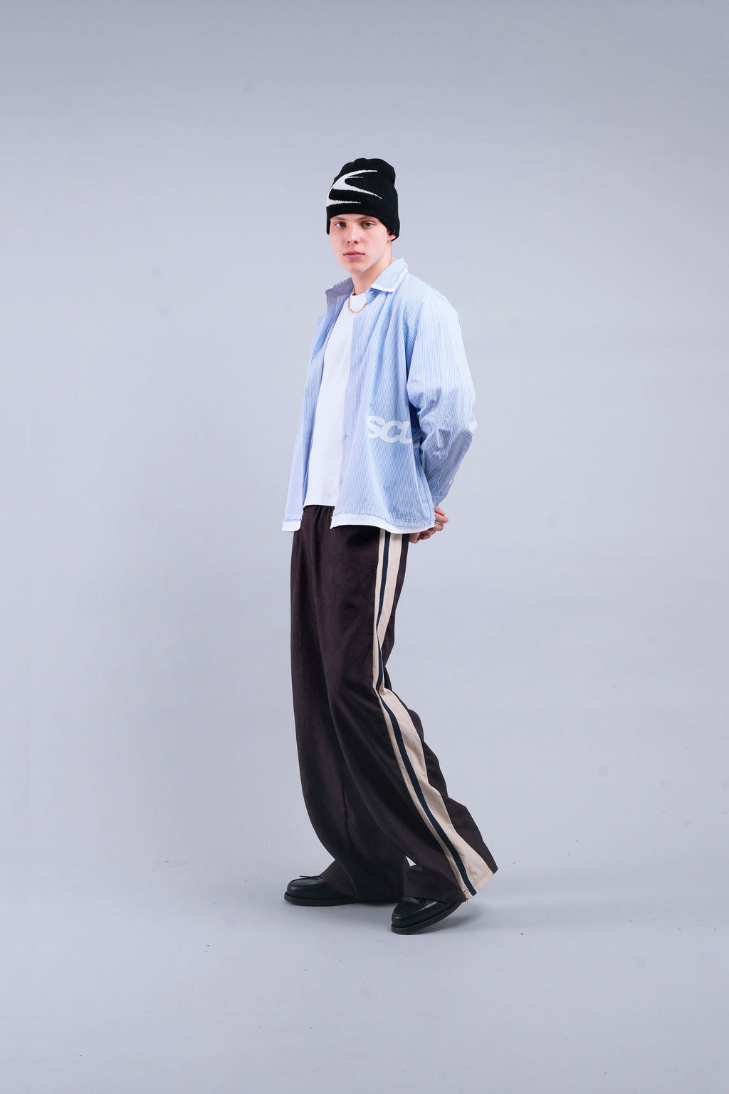 Shirts and Polos Scuffers Broke Shirt Striped | 69472MAXQ
