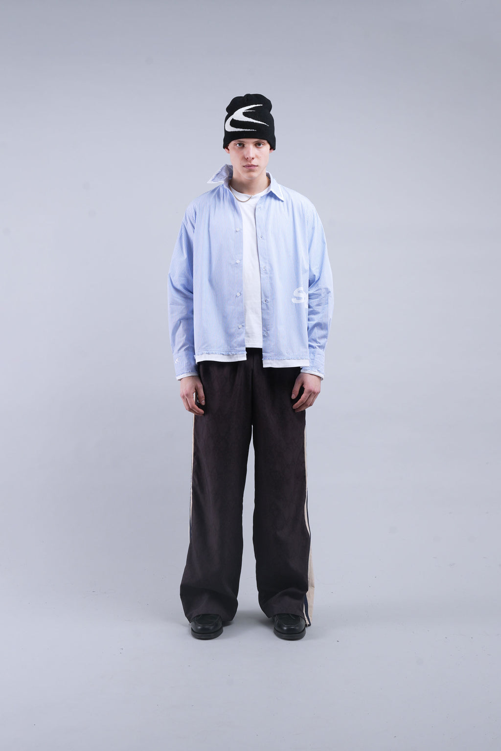 Shirts and Polos Scuffers Broke Shirt Striped | 69472MAXQ