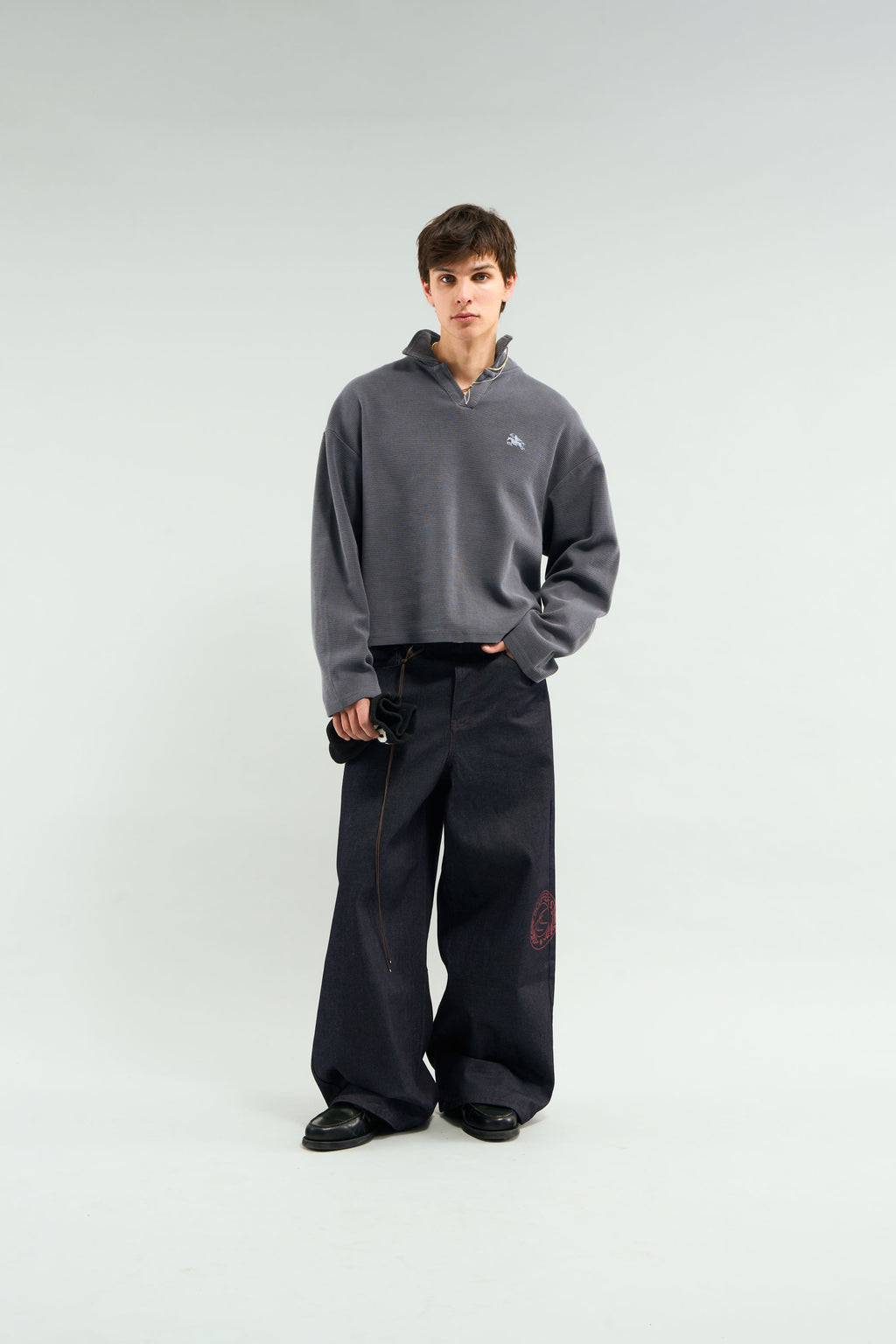 Shirts and Polos Scuffers Camelot Polo Azules | 51038UOHX