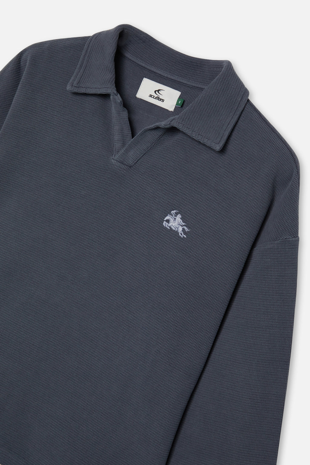Shirts and Polos Scuffers Camelot Polo Azules | 51038UOHX