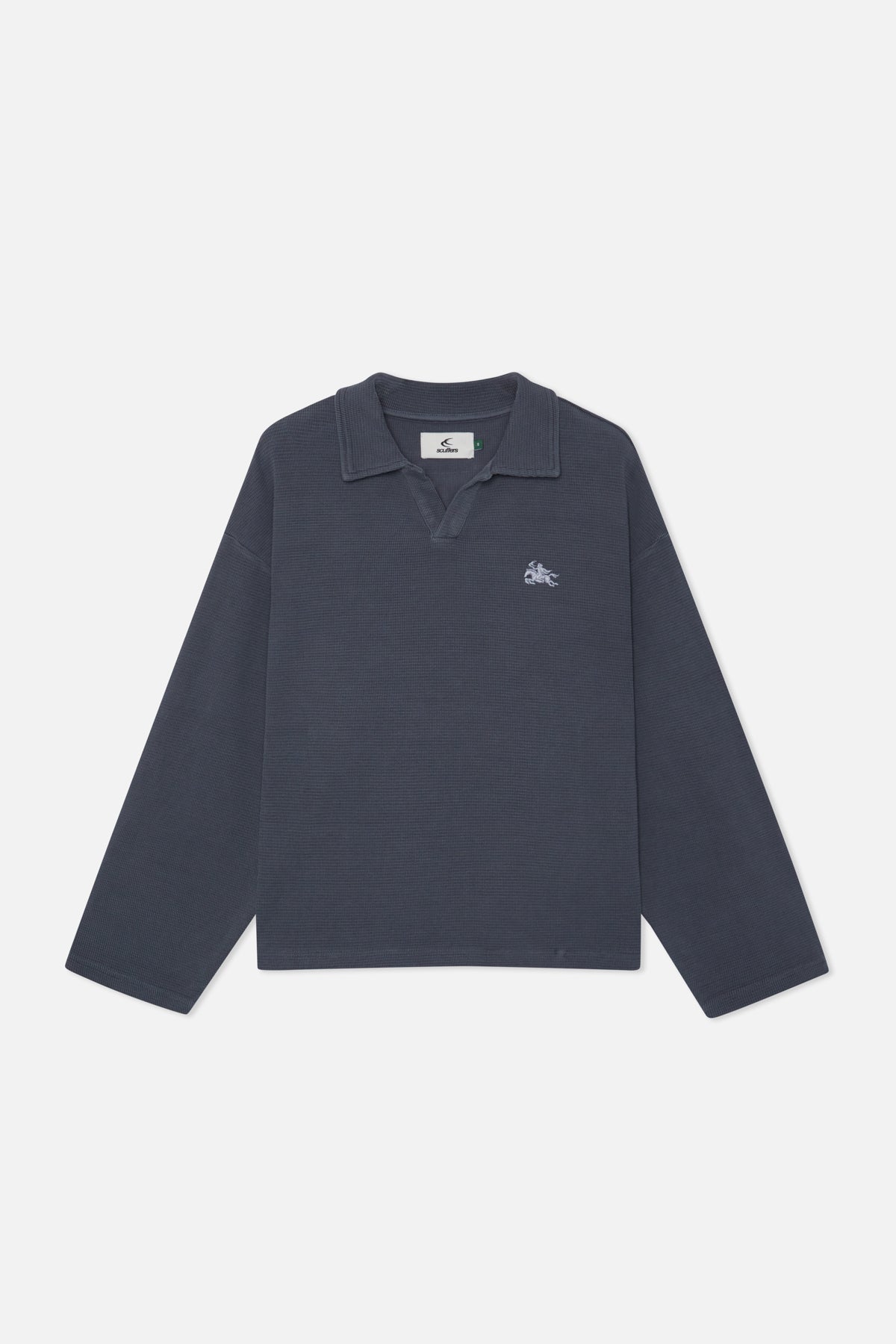 Shirts and Polos Scuffers Camelot Polo Azules | 51038UOHX