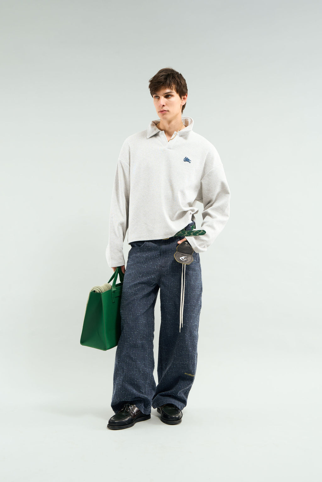 Shirts and Polos Scuffers Camelot Polo Grises Claro | 47908PIUB