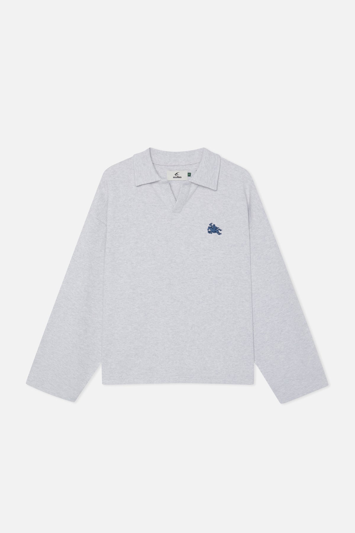 Shirts and Polos Scuffers Camelot Polo Grises Claro | 47908PIUB