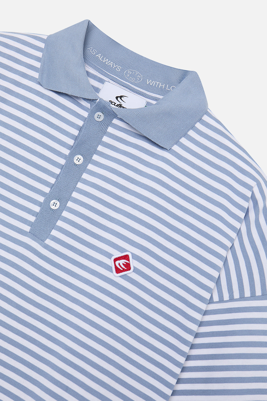 Shirts and Polos Scuffers Heritage Polo Azules Claro | 51926RTUN