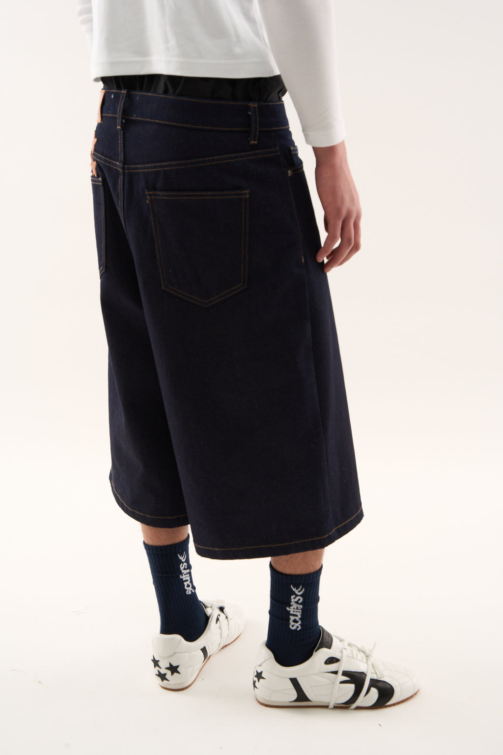 Short Scuffers Jumbo Shorts Azules Oscuro | 28504HWCV