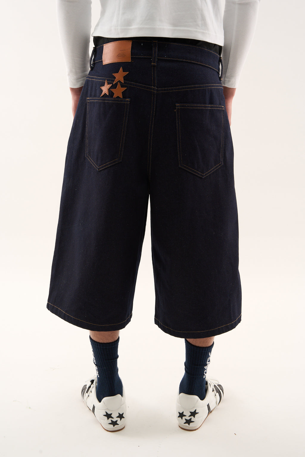 Short Scuffers Jumbo Shorts Azules Oscuro | 28504HWCV