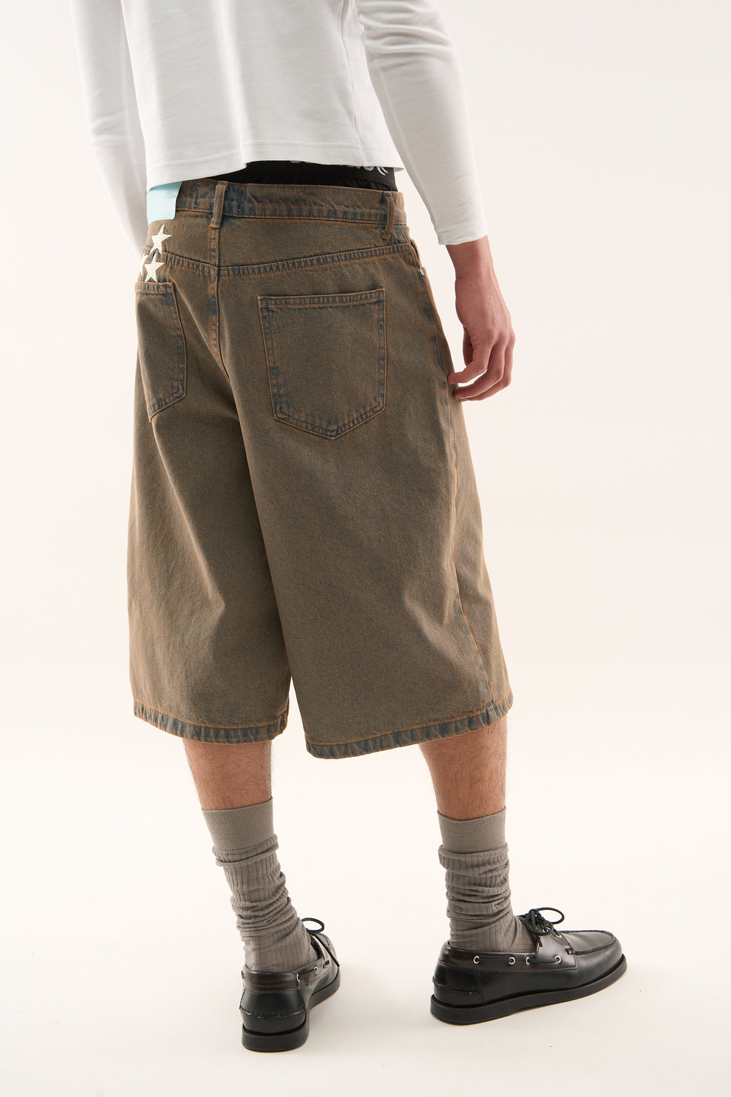 Short Scuffers Jumbo Shorts Marrom | 86170TBNV