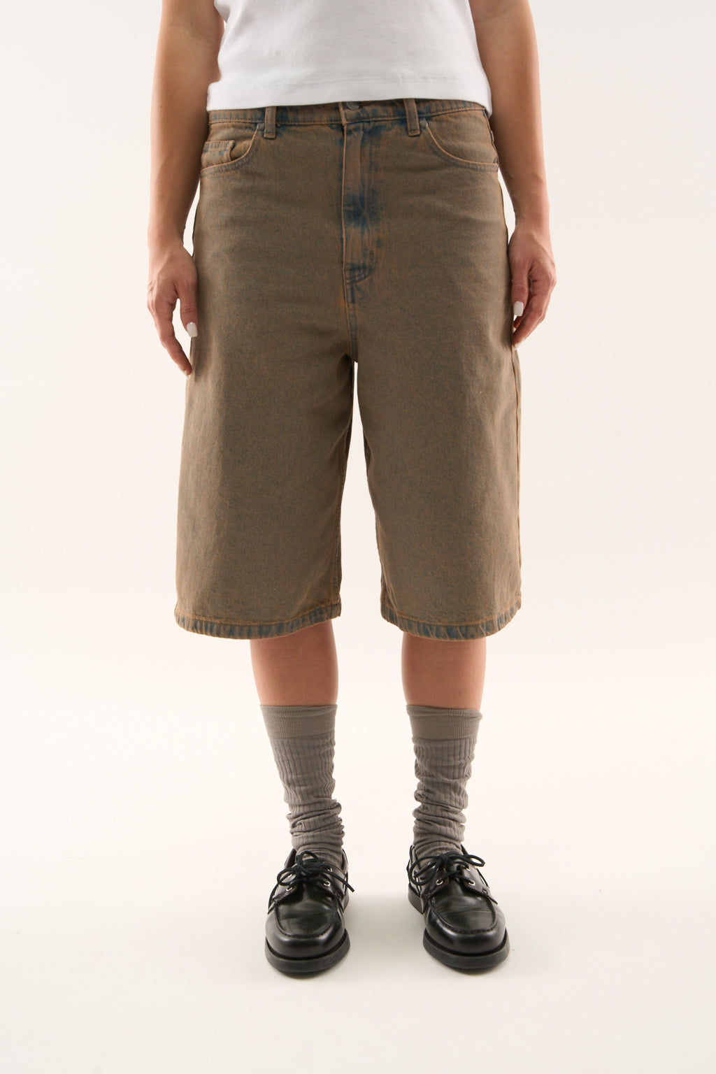 Short Scuffers Jumbo Shorts Marrom | 86170TBNV