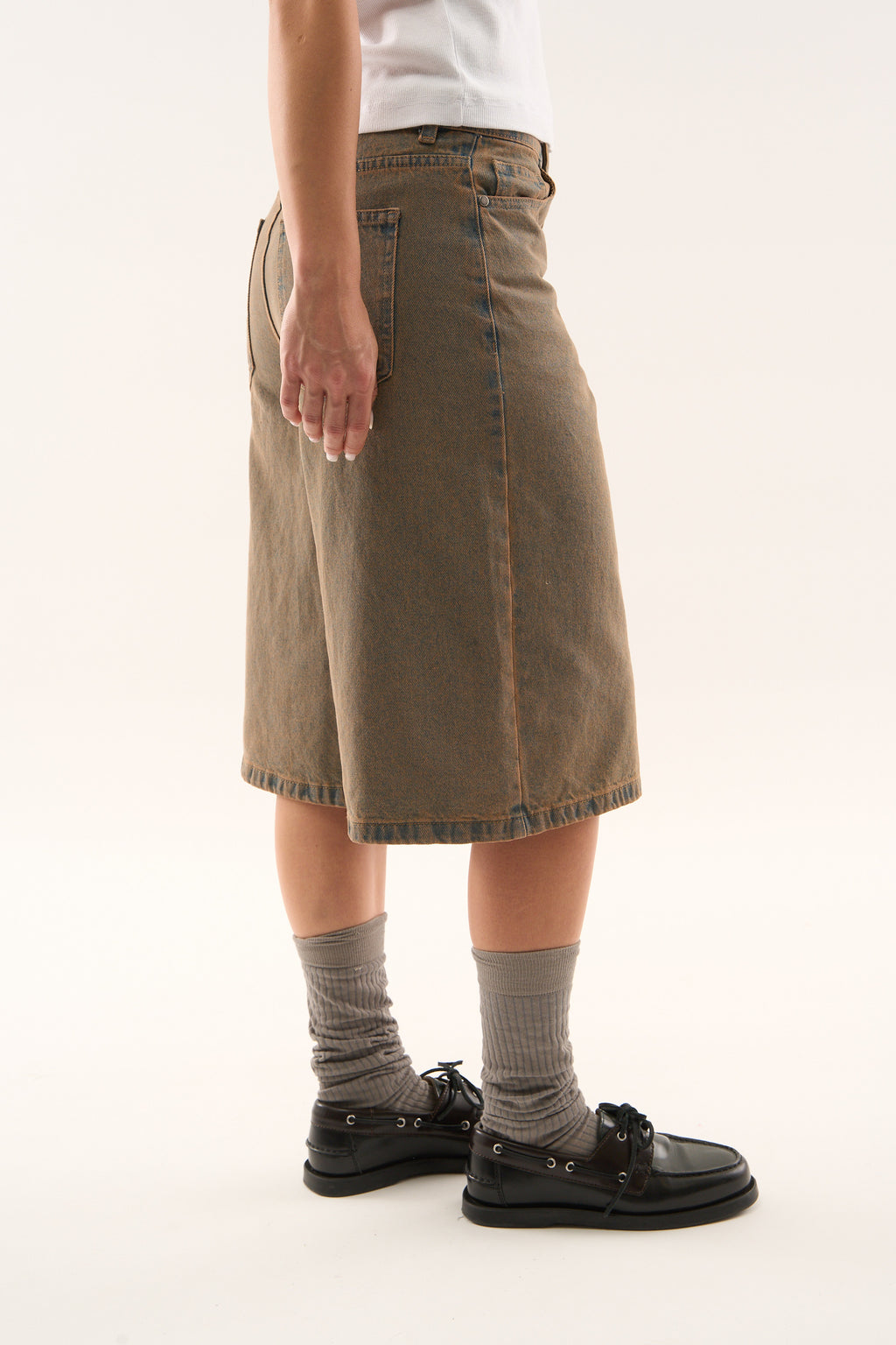 Short Scuffers Jumbo Shorts Marrom | 86170TBNV
