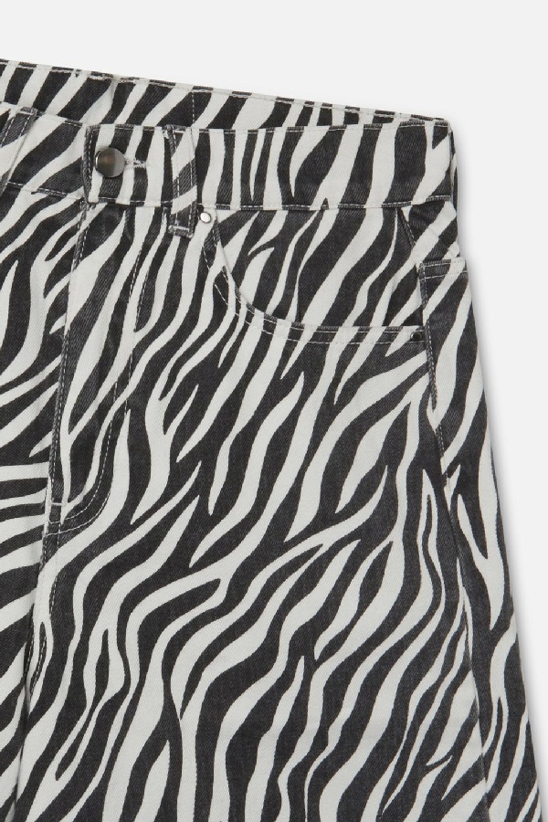 Short Scuffers Jumbo Zebra | 35086GIOZ