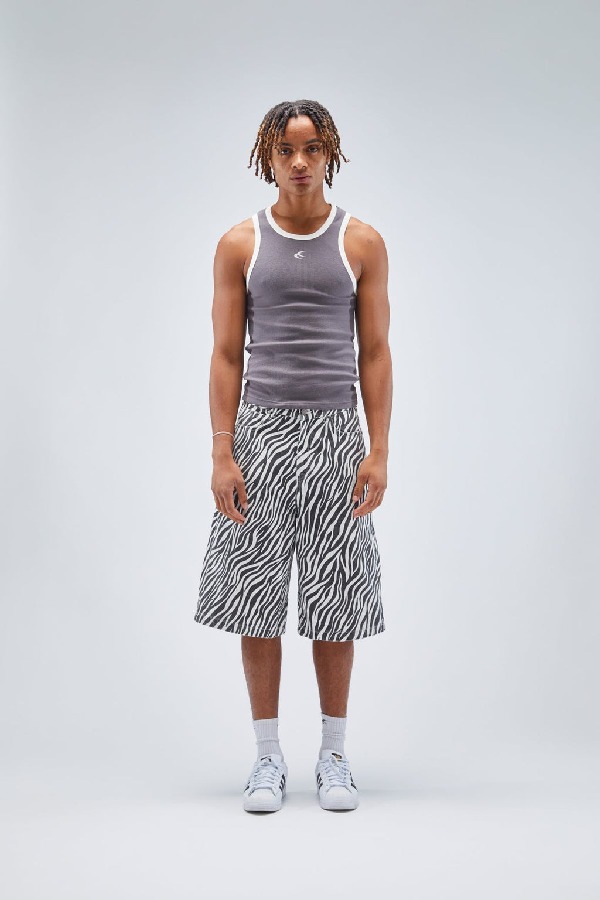 Short Scuffers Jumbo Zebra | 35086GIOZ