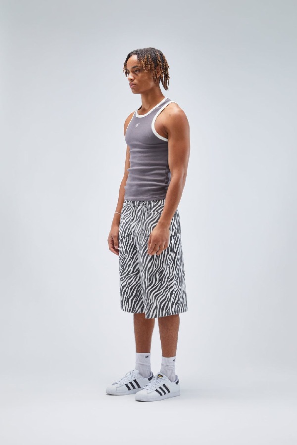 Short Scuffers Jumbo Zebra | 35086GIOZ