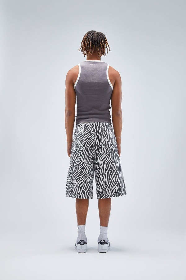 Short Scuffers Jumbo Zebra | 35086GIOZ
