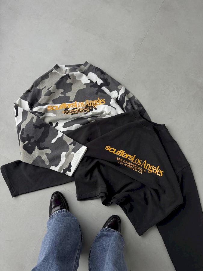 Sudaderas Scuffers 9MM Grises | 16238GQUF