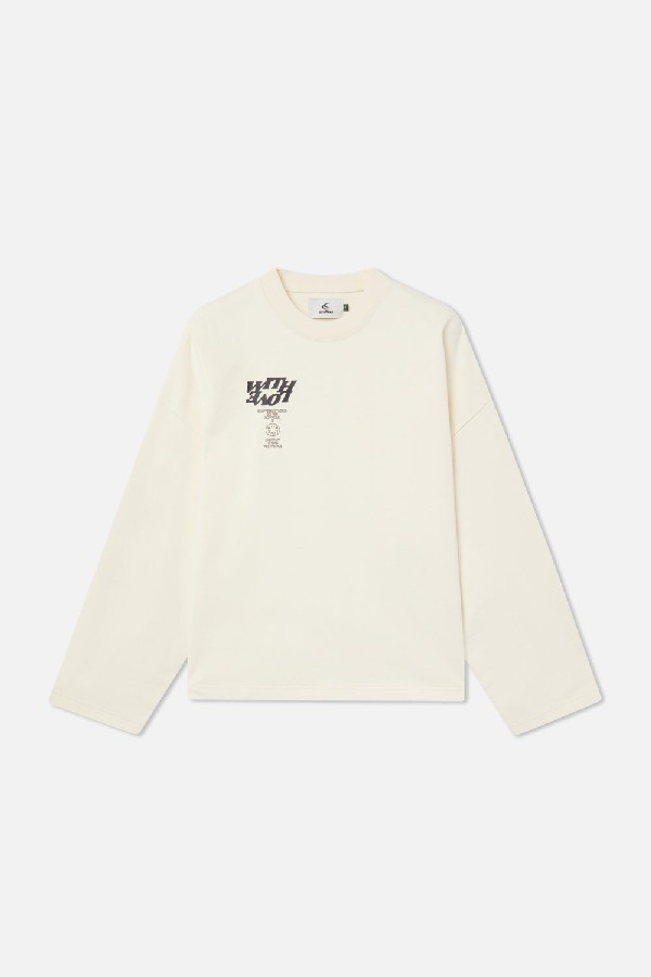 Sudaderas Scuffers Com Ecru | 57496DLKG