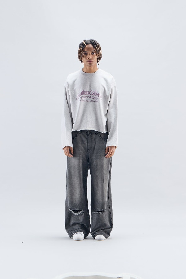 Sudaderas Scuffers Gallery Grises | 58103FZON