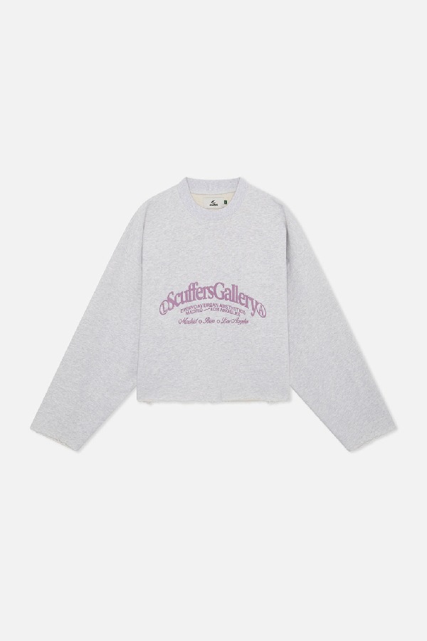 Sudaderas Scuffers Gallery Grises | 58103FZON
