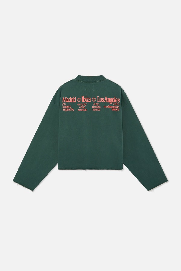Sudaderas Scuffers Gallery Verdes | 03152MGWC