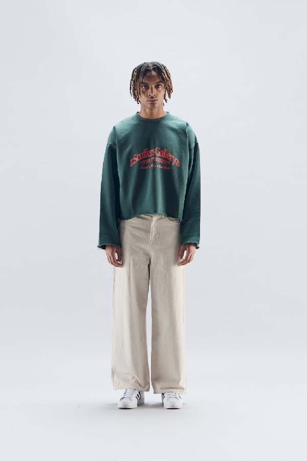 Sudaderas Scuffers Gallery Verdes | 03152MGWC