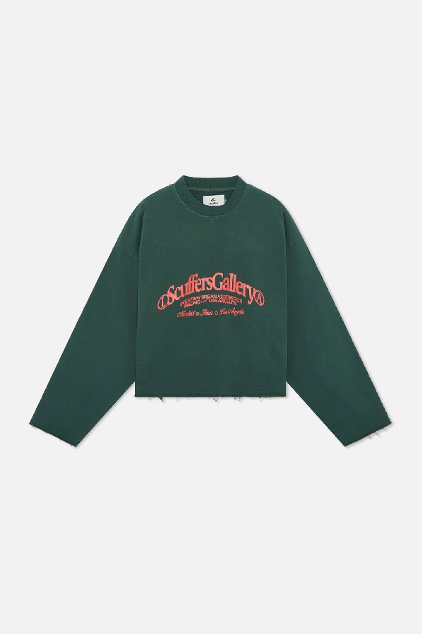 Sudaderas Scuffers Gallery Verdes | 03152MGWC