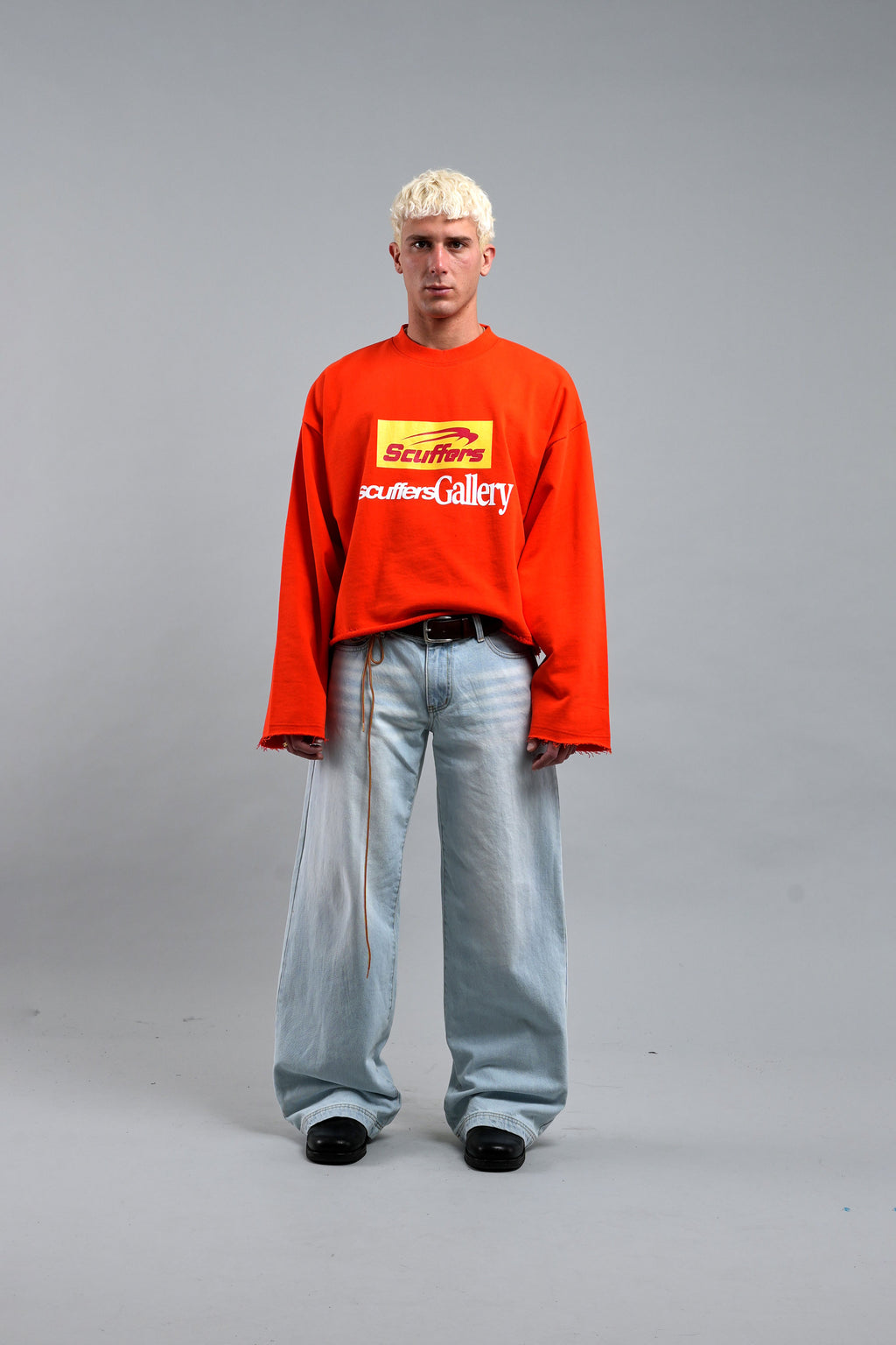 Sudaderas Scuffers General Sweatshirt Naranjas | 37256BJLG