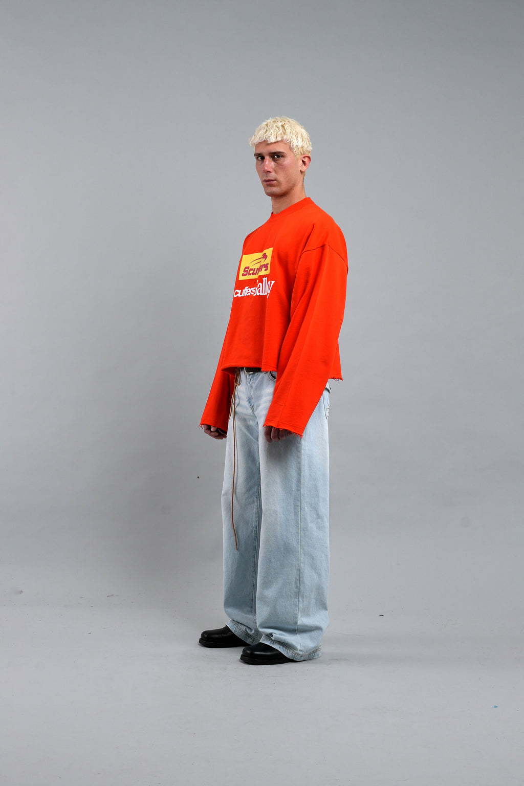 Sudaderas Scuffers General Sweatshirt Naranjas | 37256BJLG