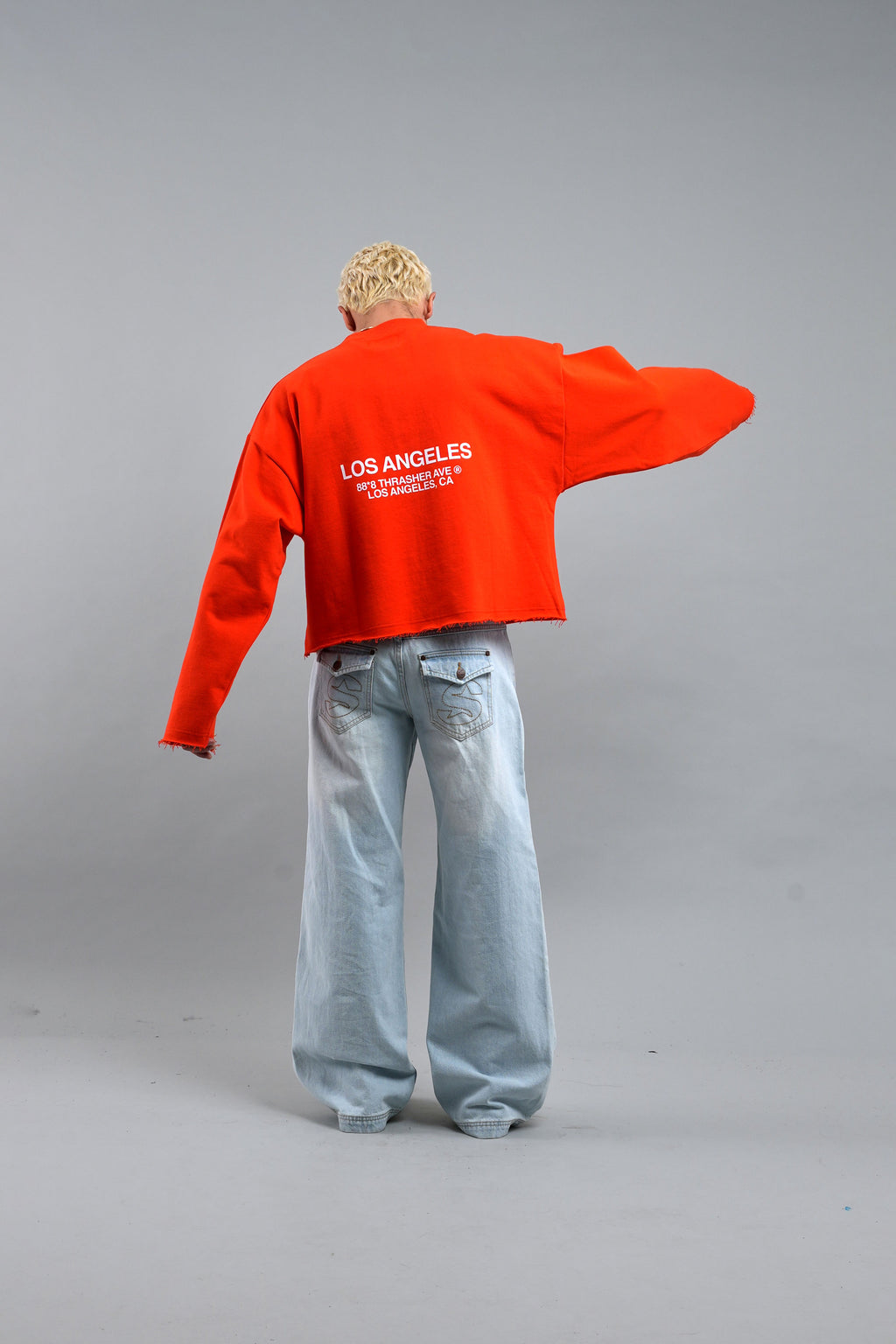 Sudaderas Scuffers General Sweatshirt Naranjas | 37256BJLG