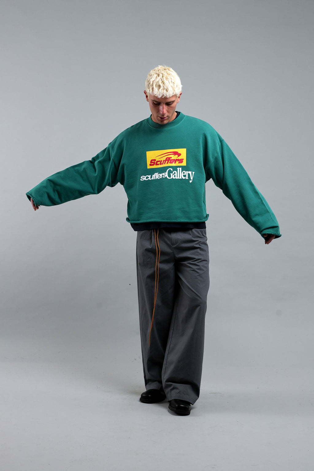 Sudaderas Scuffers General Sweatshirt Verdes | 34051SNJP