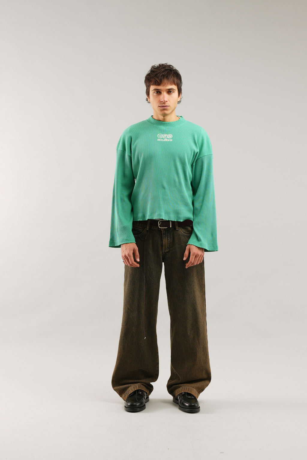 Sudaderas Scuffers Starnova Longsleeve Verdes | 39765JTXM