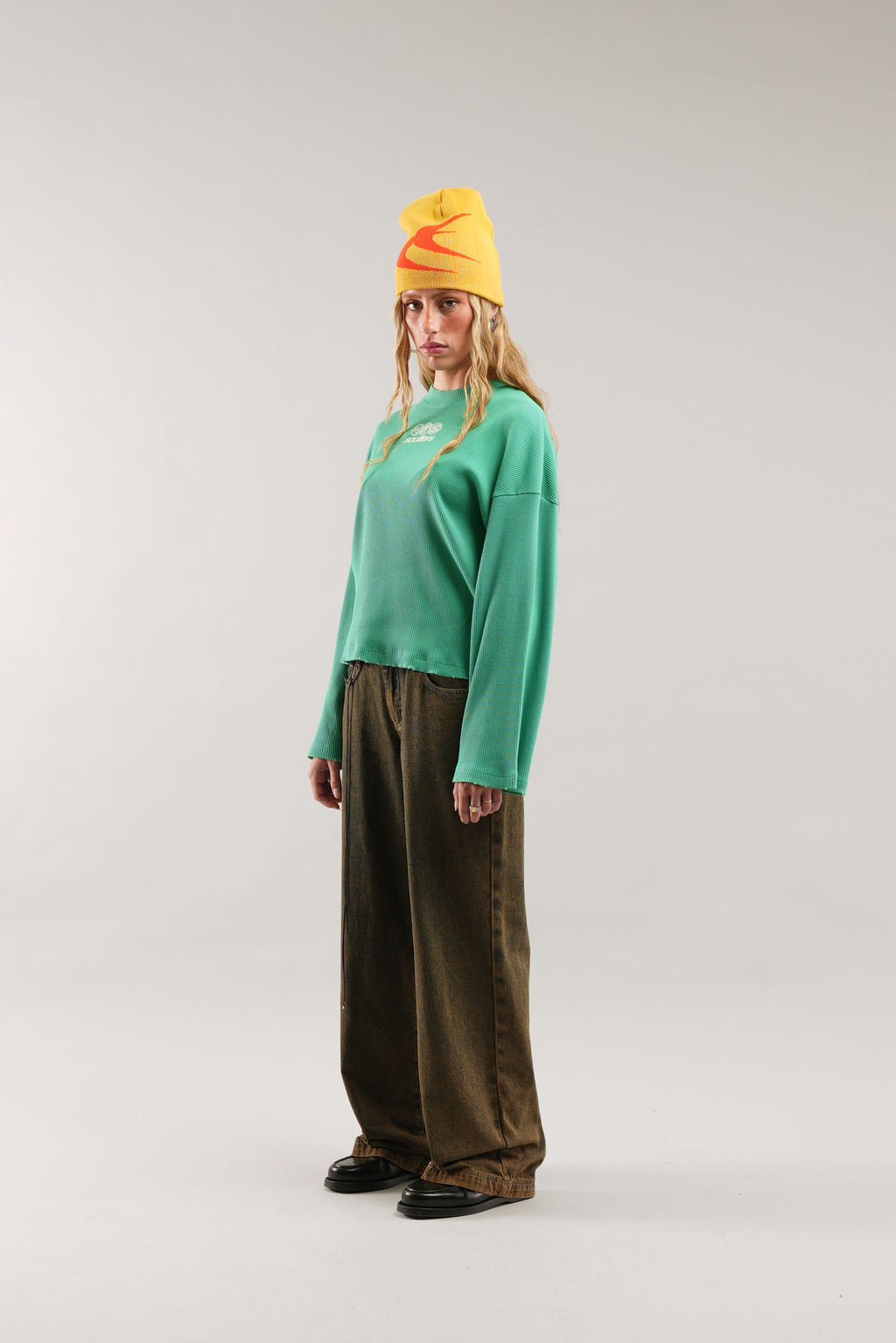 Sudaderas Scuffers Starnova Longsleeve Verdes | 39765JTXM