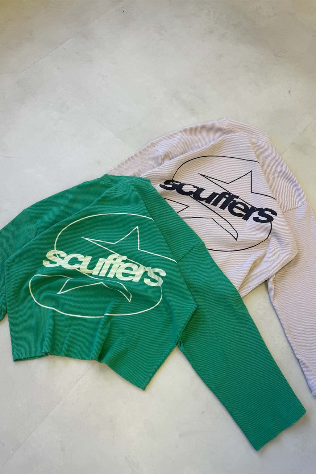 Sudaderas Scuffers Starnova Longsleeve Verdes | 39765JTXM