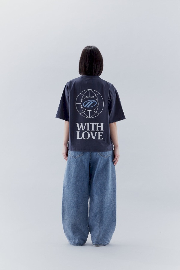T-Shirts Scuffers 7 Logo Azul Marino | 47950QUOT