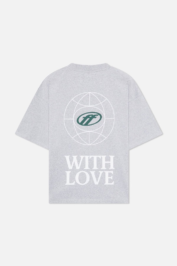 T-Shirts Scuffers 7 Logo Grises | 92647EOCI
